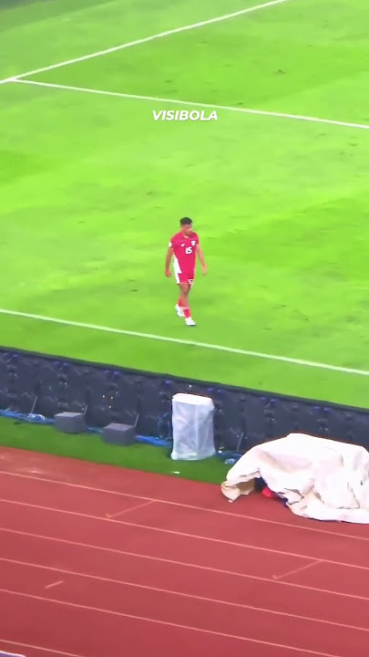 Bahkan ketika VAR memutuskan Pinalty, Ricky Kambuaya masih tampak diam & malu-malu❤️#timnasindonesia