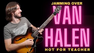 Van Halen - Jamming Over Hot For Teacher - Paulo Aggio