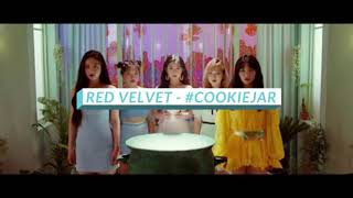 red velvet #CookieJar but you're inside the cookie jar