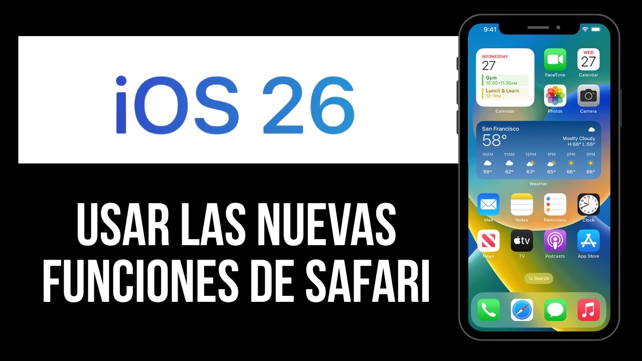 Cómo usar las nuevas funciones de Safari en iOS 26 - YouTube