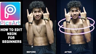 Picsart Tutorial 2020 For Beginners (Neon Edit) screenshot 3
