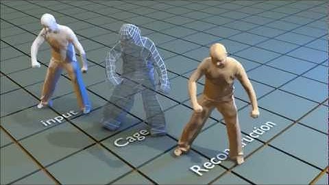 CageR: Cage-based Reverse Engineering of Animated 3D Shapes