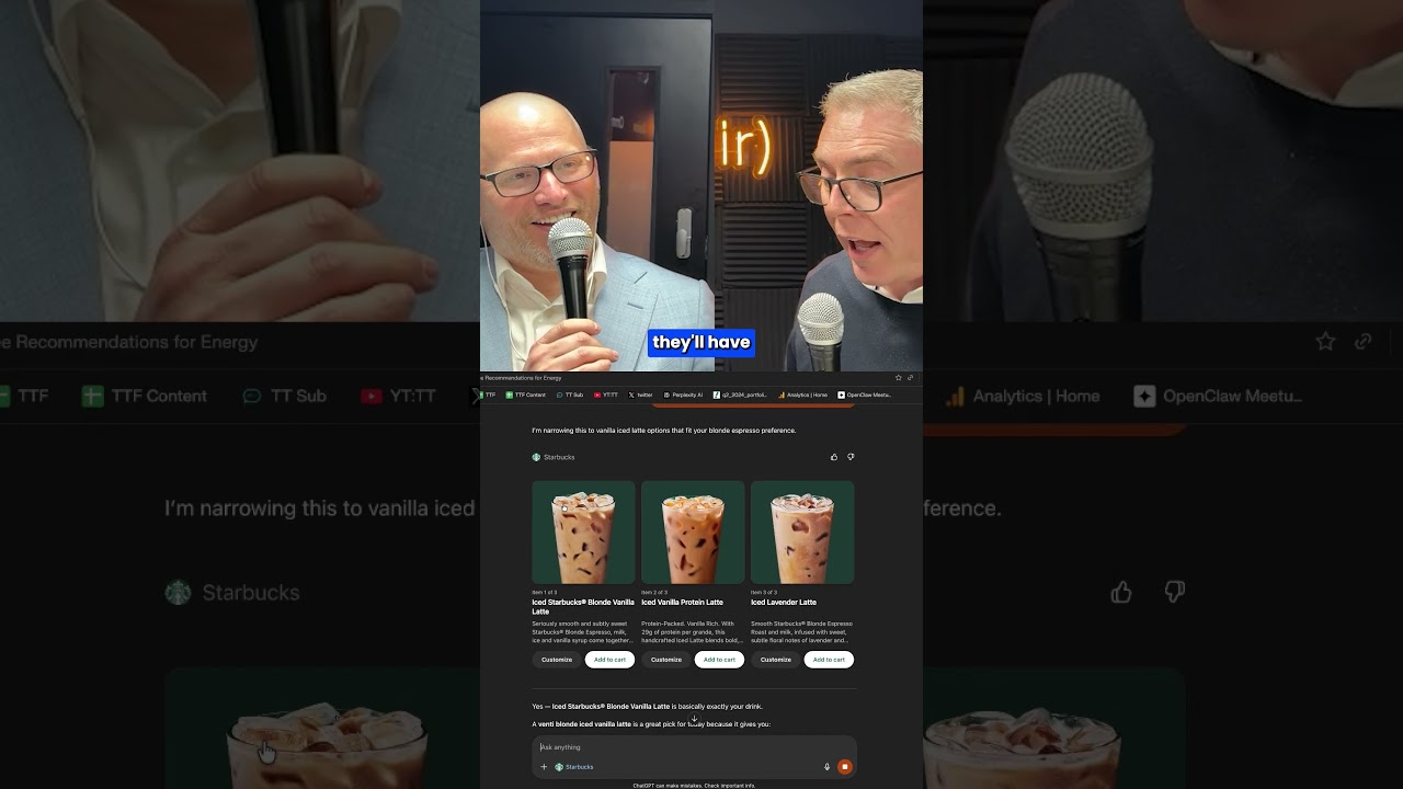 Starbucks Just Launched Inside ChatGPT — And Chris & Ben Are Not Sure It Makes Any Sense