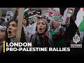 London streets filled by pro-Palestinian demonstrators