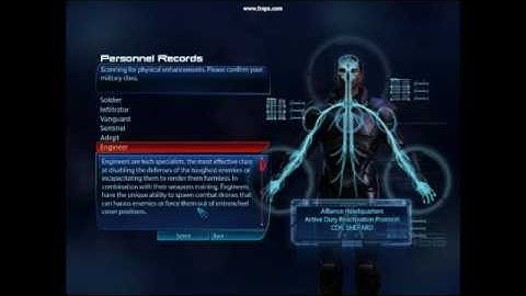 Mass Effect 3 - Character Creation - Part 1