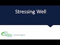 Stressing Well