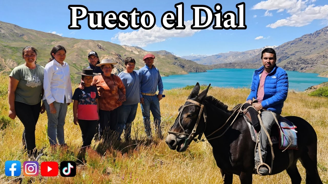 Laguna el Dial Puesto el Dialito Arrieros del Guaiquivilo Arrean cabras hasta cerca de la Frontera
