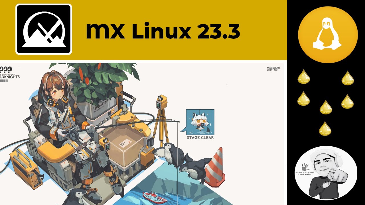 Review MX Linux 23.3 XFCE con base Debian 12.5 - YouTube
