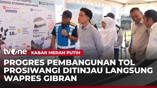 Vice President Gibran Inspects Progress of Prosiwangi Toll Road Construction in Probolinggo | Kab...