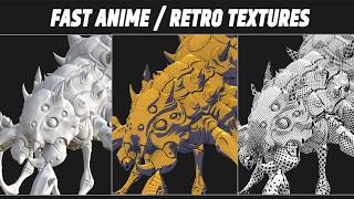 Now we're making anime textures faster than ever in Substance Painter!