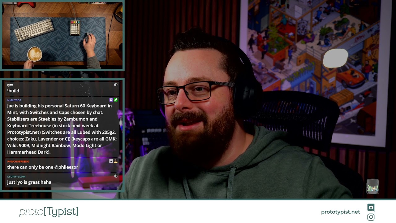 Jae Builds: Saturn 60 Keyboard Kit | Staebies first look | 2022 plans for Prototypist!