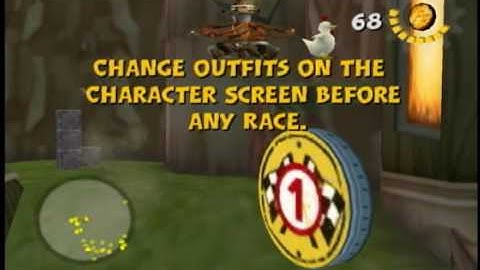 Crash Tag Team Racing: 100% MI Chicken Challenge