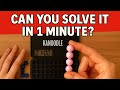 🌸 Pink ➰ 1-minute Kanoodle Challenge 🧩