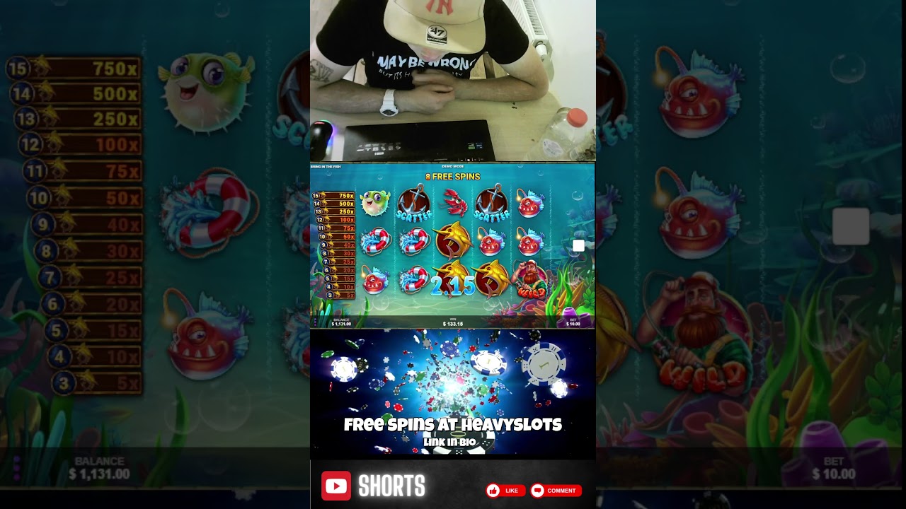 🎰 Bring In The Fish Slot   Fun but Expensive Bonus Round! 