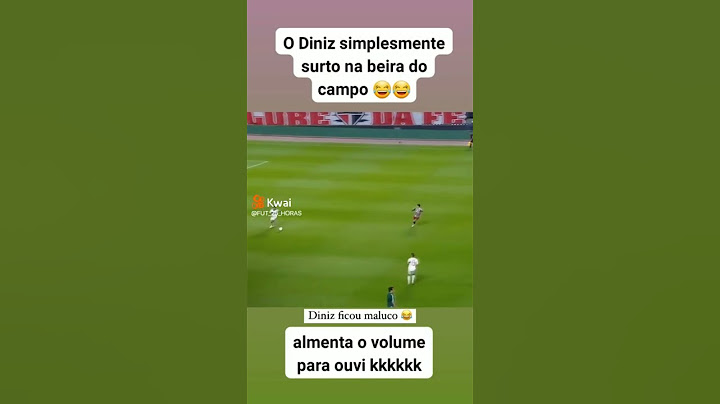 o Diniz simplesmente surto no beira do campo 🤣🤣 #jogador #futebol #o #brasil #soccer #futebolbrasile