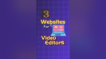 Top 3 Websites for Video Editors | 2025 |✍️ #shorts #tech #videoeditor