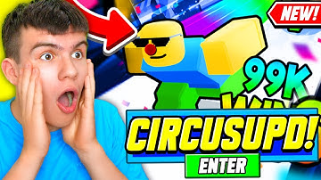 *NEW* ALL WORKING CIRCUS UPDATE CODES FOR RACE CLICKER! ROBLOX RACE CLICKER CODES