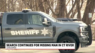 Sheriff Nick Cocchi speaks on search for missing man in the Connecticut River