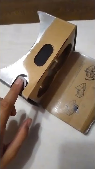 Картонные VR очки - YouTube