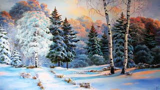 Зимние пейзажи художника Натальи Токарь