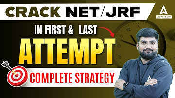 Crack NET/JRF  In First &  Last Attempt | Complete Strategy By Rajat Sir