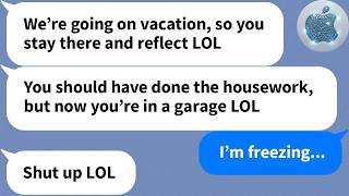 【Apple】My MIL shuts me in the garage and leaves for vacation during the freezing cold
