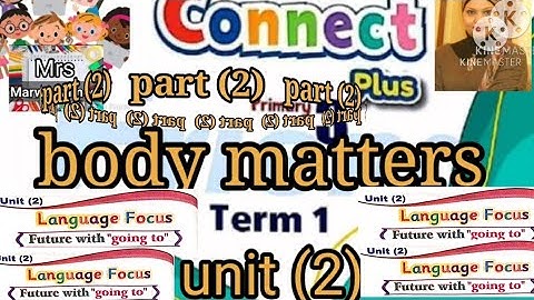 كونكت بلس  الترم الاول للصف الثالث الابتدائي الوحده الثانيه و قاعدة going to المستقبل البسيط