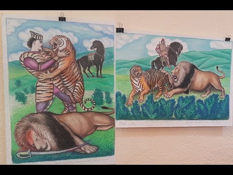 \"ვეფხისტყაოსნი\"\" ილუსტრაციები რჩეულთათვის