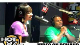 HOT 97- Angie interviews Keri Hilson