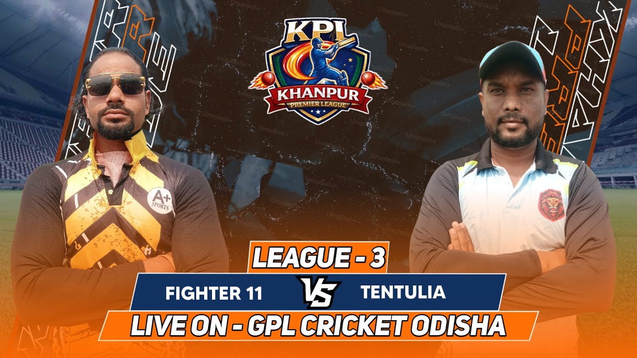 🛑LIVE : League - 3 // KHANPUR PREMIER LEAGUE // GPL Cricket Odisha