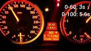 Bmw E61 535D Acceleration 350 Hp 0-60 0-100 0-140Kmh