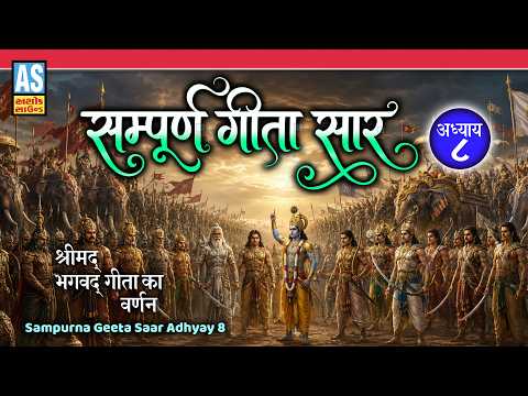 Sampurna Geeta Saar Adhyay 8 | Bhagavad Gita | Best Krishna Motivational Speech | Geeta Updesh