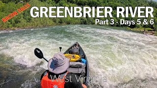Canoe Camping the Greenbrier River Part 1 - 6 Days, 150 Miles