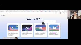 Video guide on how to create a portfolio webpage