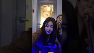 180217 AOA유나, 베리굿 서율님 인스타그램 라이브 中 (다른사람을 사랑하고 있어 - 수지)