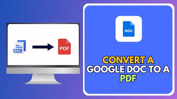 How To Convert A Google Doc To A PDF