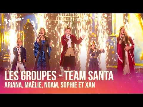 Sophie, Ariana, Xan, Noam, and Maëlie, "Les Rois du Monde" | The Voice Kids 2026 | The Battles