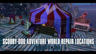 Scooby Doo Adventure World Repair Locations - Lego Dimensions screenshot 3
