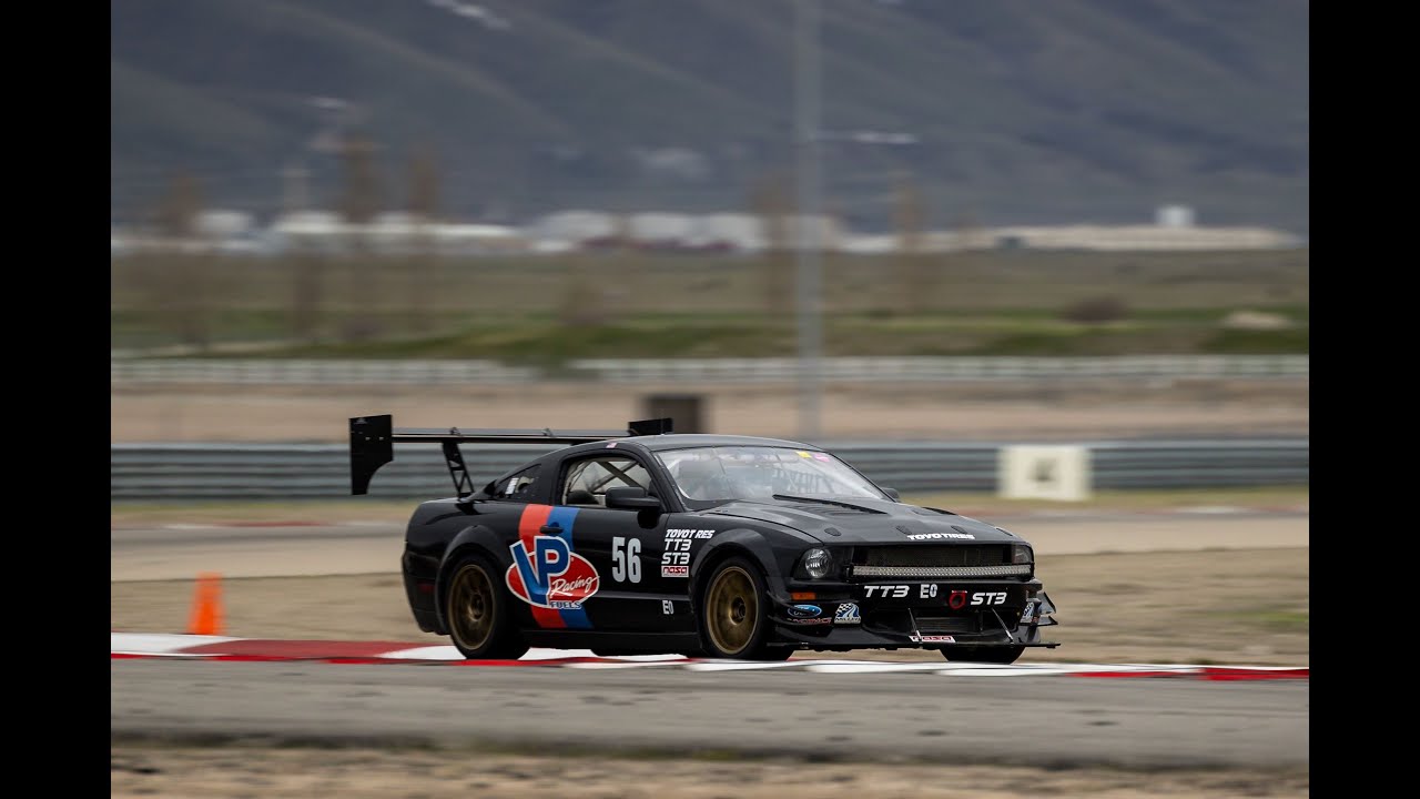 FORD MUSTANG FR500S RACE CAR WITH COYOTO ENGINE AND AERO - YouTube