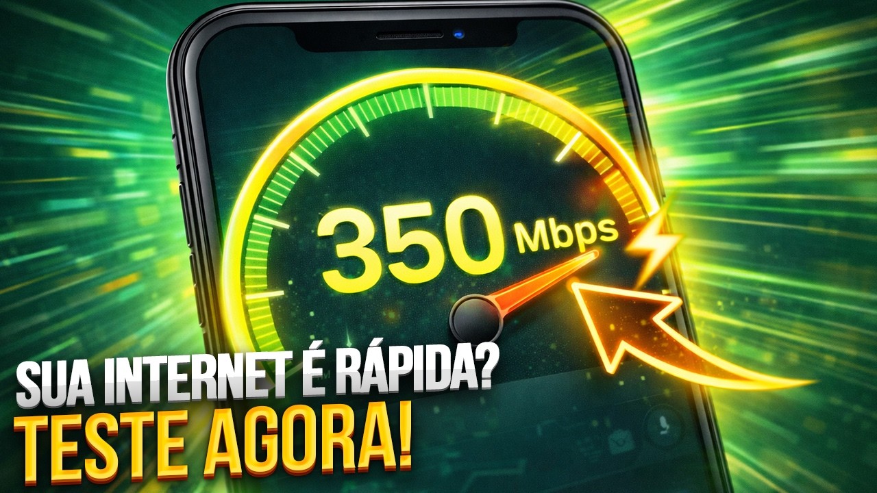 Como TESTAR A VELOCIDADE DA sua INTERNET - YouTube
