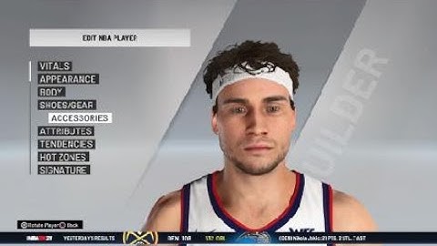 Corey Kispert Appeareance in NBA2K21!!!!