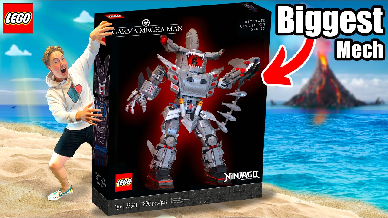 Biggest Garma Mecha Man Moc! -Lego Ninjago Movie - Youtube