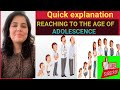 Reaching to the age of Adolescence/Hindi/class 8#science #cbse@ educationanytime2022