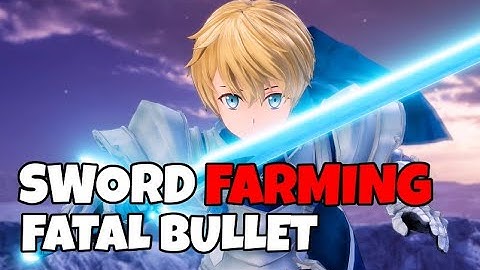 PANDAMONIUM SWORD FARMING! (Sword Art Online: Fatal Bullet Gameplay)