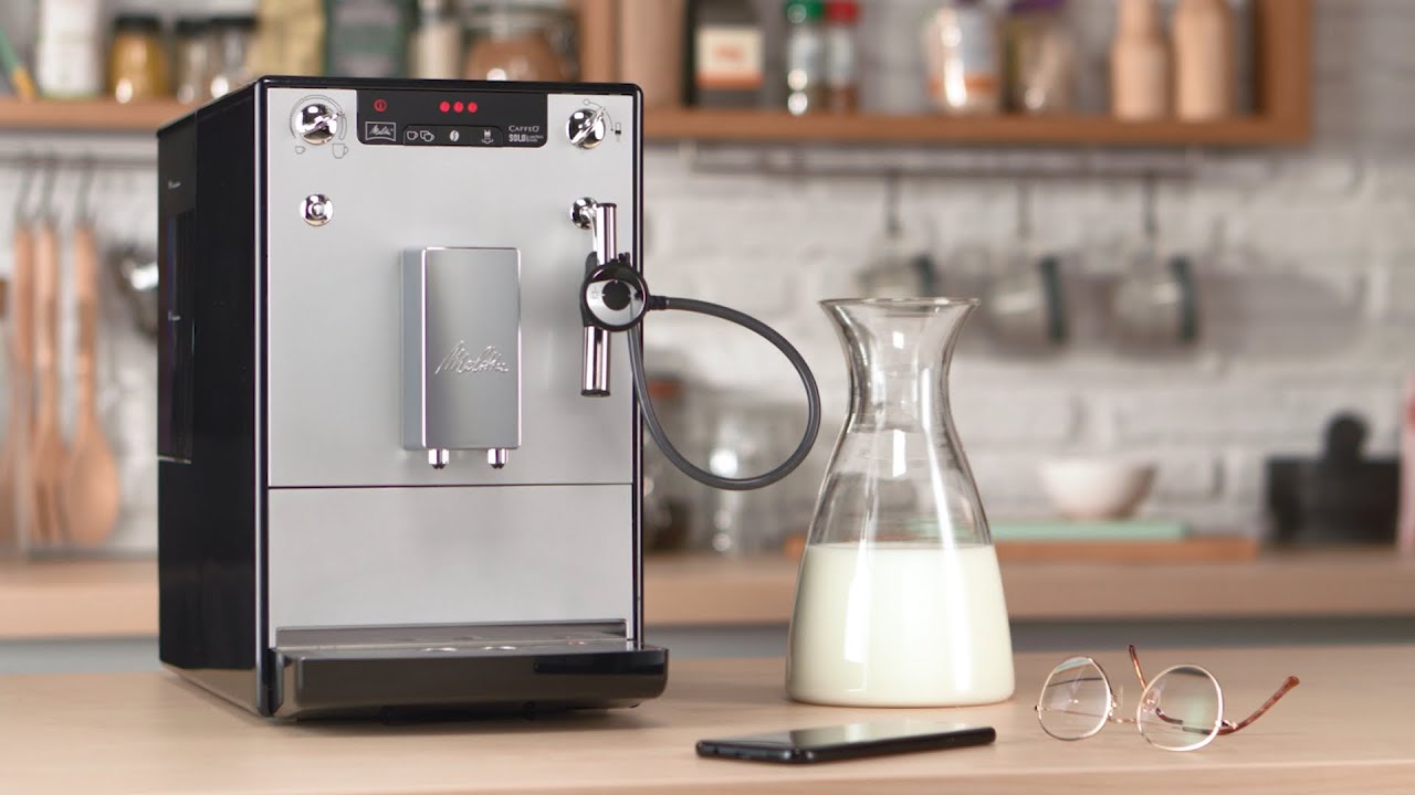 Cafetera Automática Caffeo® Solo® \u0026 Perfect Milk DeLuxe | Melitta®