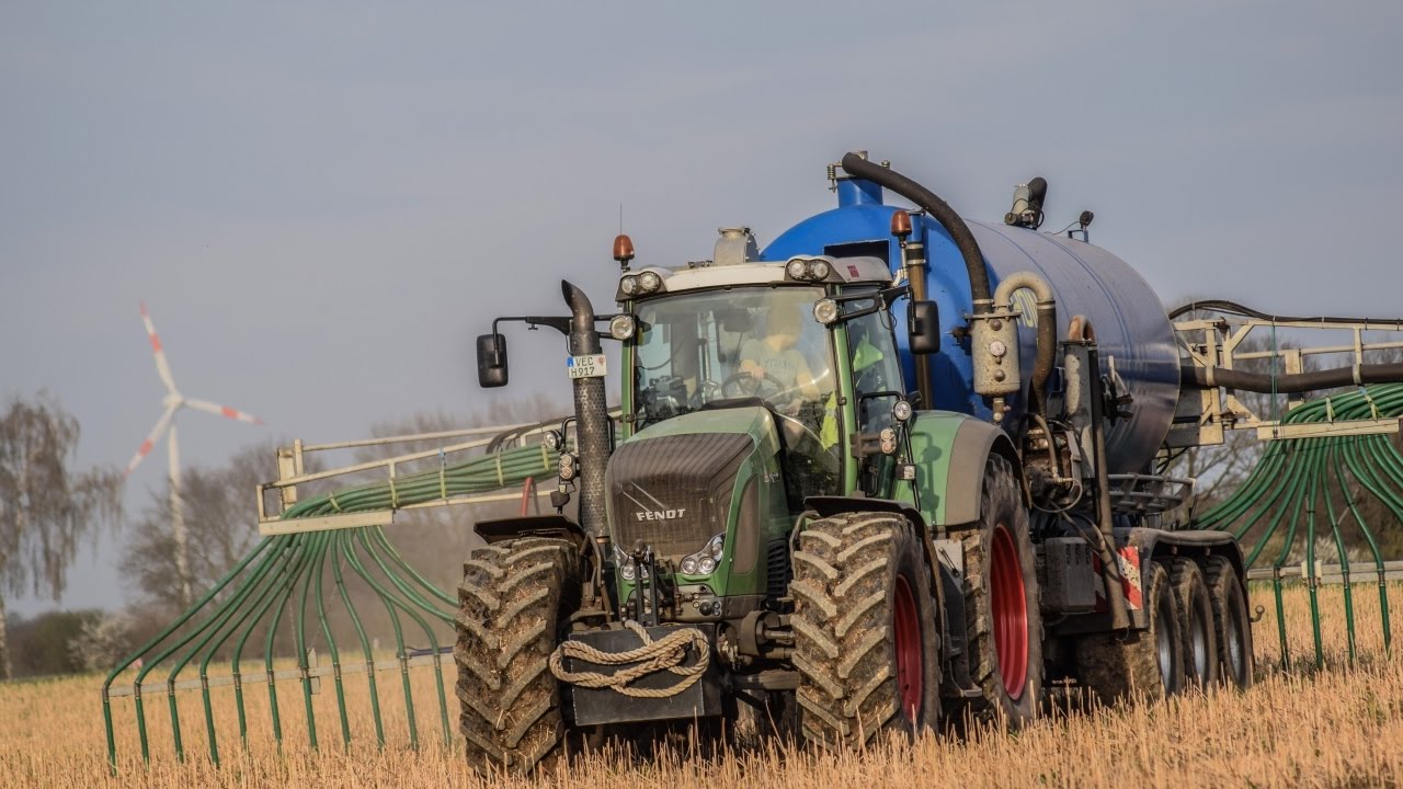 Lohnunternehmen Hoin | Gülle ausbringen 2017 | HD