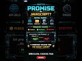 What is a Promise in JavaScript? | JavaScript PROMISES Explained in 10 Seconds! 🚀 Async Made Easy