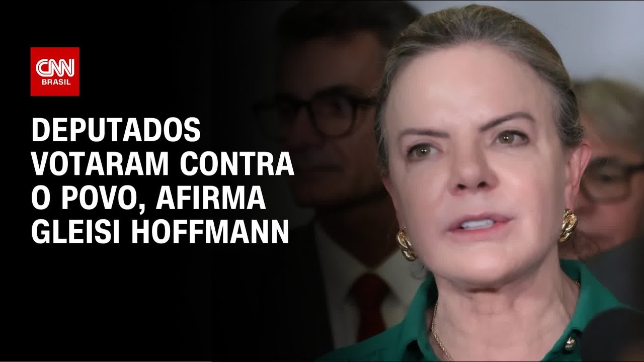 Gleisi sobre retirar de pauta MP do IOF: Deputados votaram contra o povo | CNN ARENA