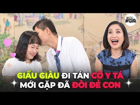 Anh Chàng 1m80 Giấu Giàu Đi Xe Cùi Bắp Tán Cô Y Tá U40 "Chưa Từng Nắm Tay Ai" | Cát Tường Cạn Lời!