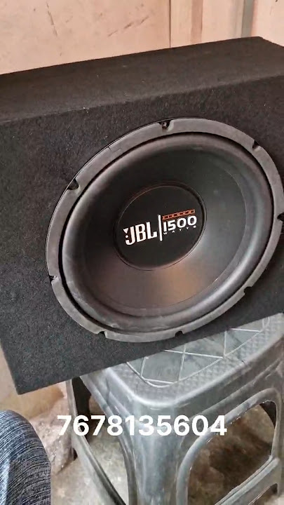 JBL 1500w Woofer 12 Inch With box